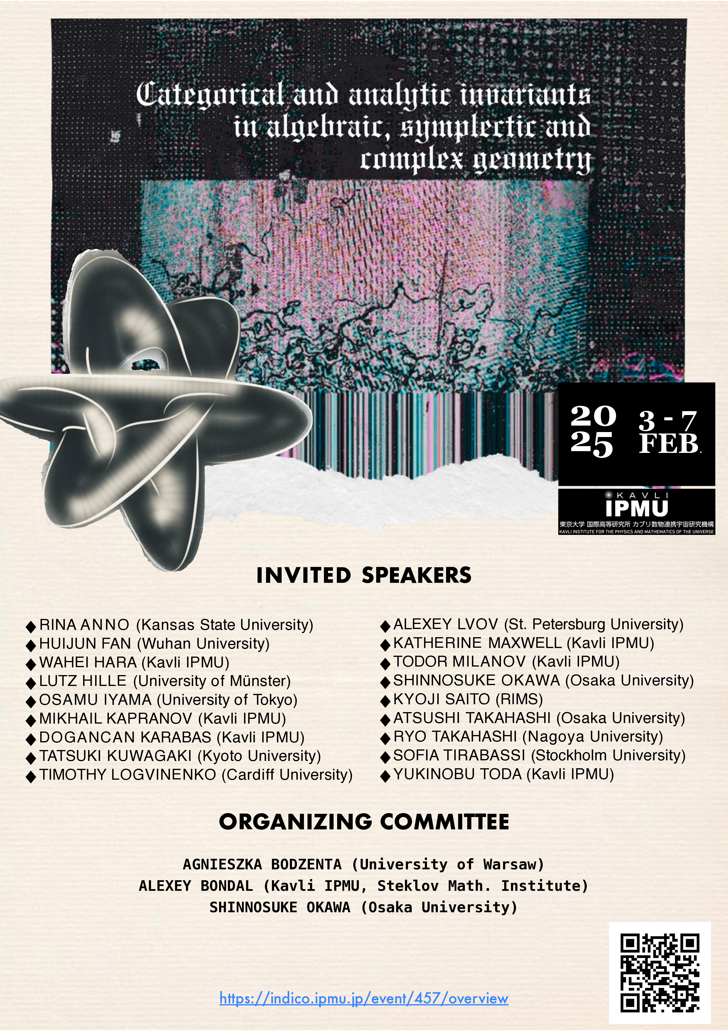 Categorical and analytic invariants in algebraic, symplectic and